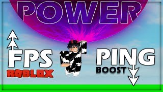 HOW TO BOOST FPS amp LOWER THE PING IN ROBLOX [upl. by Stolzer]