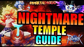 DIVINE ARMAMENTS amp NIGHTMARE TEMPLE GUIDE  RAGNAROK ORIGIN [upl. by Anauqat]