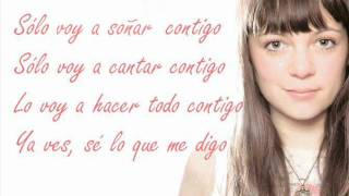 Letra Contigo  Natalia Lafourcade Con El Canto Del Loco [upl. by Mariann]