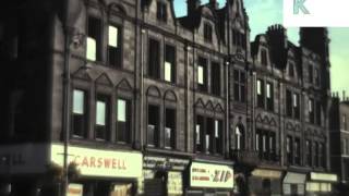 1960s Stockton on Tees Shops North of England Rare Colour Archive Footage [upl. by Warrenne]