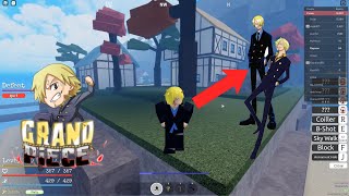 How to make Sanji in Grand Piece Online  GPO [upl. by Spracklen494]