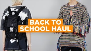 HUGE BACK TO SCHOOL GRAIL HAUL Archive Raf Simons Alyx Sample Greg Lauren Kaptial  More [upl. by Cannon]