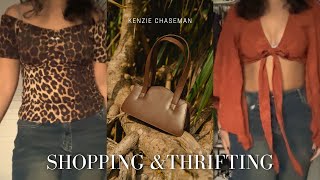 Shopping and thrifting haul  KenzieChasman [upl. by Jo193]