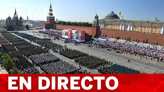 DIRECTO  DESFILE en RUSIA por el 75 ANIVERSARIO de la VICTORIA sobre los NAZIS [upl. by Deehan]