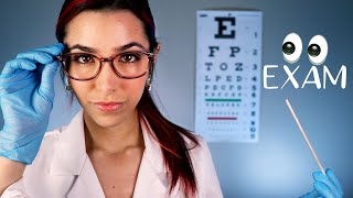 ASMR Examining Your Eyes 👀👓 Personal Attention [upl. by Anwadal]