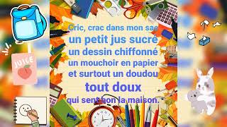 Criccrac dans mon sac🎒👨‍🏫👩‍🏫 [upl. by Jago]