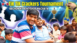 Kids Gameshow  Tuk Tuk Clackers Tournament  bacho ny bht shor kia  Tiktik crackers tournament [upl. by Bundy]