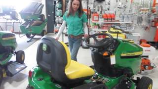 How to Level John Deere X350 Mower Deck [upl. by Essie457]