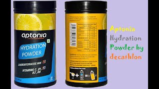 Aptonia Hydration Powder by decathlon Hydrate during and after sport and exercise review [upl. by Johannes873]