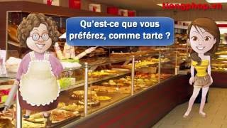 À La Boulangerie Pâtisserie  Apprendre Francais en Contexte [upl. by Eenalem]