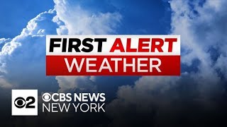 First Alert Weather NYCs third heat wave of the summer underway [upl. by Acnoib]