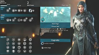 Shadow of War  Blade of Galadriel DLC  All Eltariel Skills Showcase [upl. by Bartel]