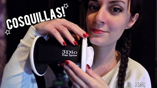 ♡ASMR español♡ COSQUILLAS Intensas para ti goteroear tappingcuppingbrushingbreathing [upl. by January]