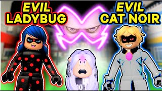 I was Adopted By EVIL Miraculous Ladybug amp Cat Noir Roblox Miraculous Quests RP🏠 [upl. by Anjali]