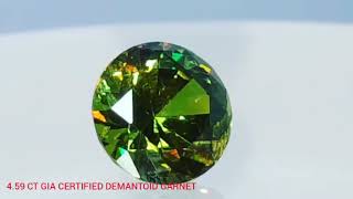 Rare demantoid garnet from Namibia [upl. by Amaras228]