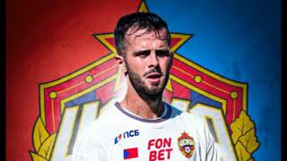 MIRALEM PJANIC NUEVO JUGADOR DEL CSKA MOSCÚ [upl. by Airehtfele]