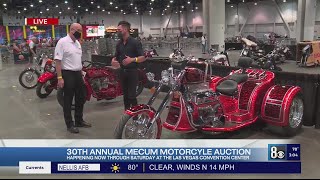 Live from the 30th annual Mecum Motorcycle Auction [upl. by Jaynes]