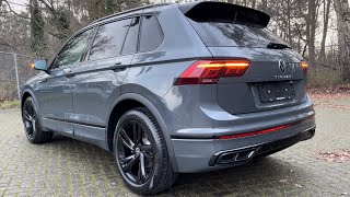 Volkswagen NEW Tiguan RLine 2023 in 4K Dolphin Grey 19 Inch Valencia walk around amp detail Inside [upl. by Marni]