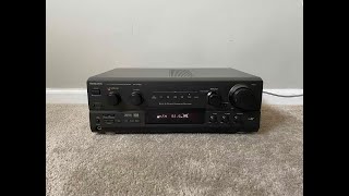 Technics SADX940 51 Home Theater Surround Receiver [upl. by Bellis]