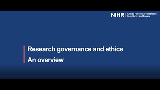 Research Governance and Ethics – an overview [upl. by Oates852]