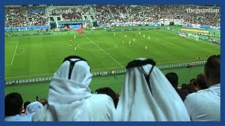 Qatar World Cup 2022 stadium workers earn as little as 45p an hour  Guardian Investigations [upl. by Gustin]