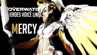 Overwatch  Mercy All Voice Lines [upl. by Ertnod199]