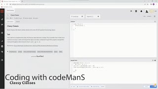 Codewars 8 kyu Classy Classes JavaScript [upl. by Ellekim260]