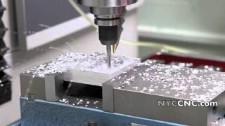 Tormach PCNC 1100  Cutting the first part Machining Aluminum Ch 10 [upl. by Ojok]