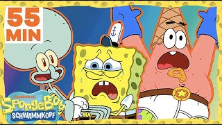 SpongeBob  EINE GANZE Stunde der besten Momente aus Staffel 9 – TEIL 1  SpongeBob Schwammkopf [upl. by Ziza]