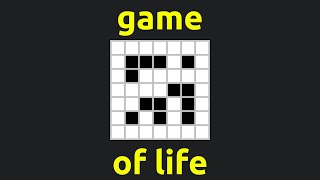 Implementing Conways Game of Life in C [upl. by Eggleston]