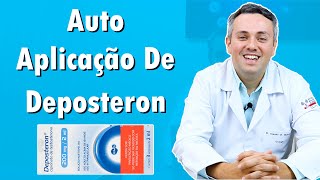 Auto Aplicação de Deposteron  Dr Claudio Guimarães [upl. by Claiborn]