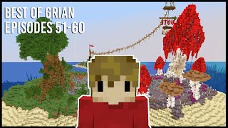 Hermitcraft 7 BEST OF GRIAN Episodes 5160 [upl. by Nihcas249]