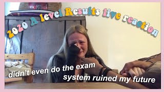 opening my a level results for exams I never sat ♡ system screwed me over ♡ results day 2020 ♡ [upl. by Jadd]