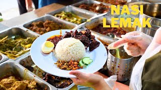 How Its Made  Nasi Lemak  Nasi Lemak Maklong Sungai Merab [upl. by Hashimoto]