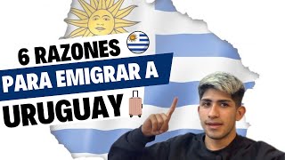 6 RAZONES para EMIGRAR a Uruguay🧳🇺🇾 uruguay emigrar [upl. by Syhr]