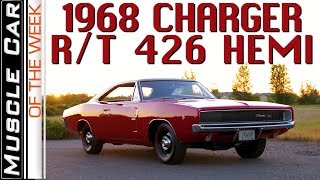 1968 Dodge Charger RT 426 Hemi Muscle Car Of The Week Episode 296 [upl. by Booker]