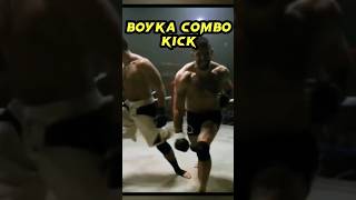 Boyka jump combo kick fighting martialarts turningkick bodybuilding motivation fighter [upl. by Arraeic]