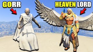 HELL LORD Found GORR To Defeat HEAVEN LORD In GTA 5  SHINCHAN and CHOP [upl. by Ekez]