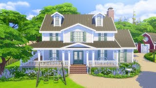 Lets Build a Farm in The Sims 4 Part 1 [upl. by Aihsilat]