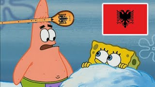 Wenn Spongebob Albaner wäre 😂 Die albanische Schneeballschlacht 😂 [upl. by Einnob]