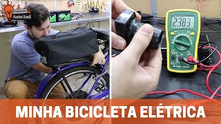 Montei uma bicicleta elétrica em casa [upl. by Rubma]