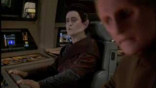 DS9 Weyoun eats pizza Treachery Faith and the Great River [upl. by Leidag]