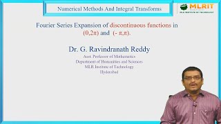 LEC05NMITFourier Expansion of Discontinuous Function in f02πamp ππby DrGRavindranath Reddy [upl. by Suoivatra]