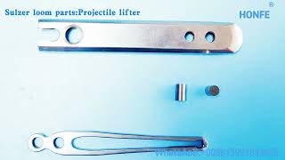 Projectile Lifter Upper Part 911317046 Weaving Loom Spare Parts 48 D2 [upl. by Martinic]