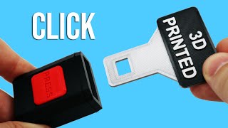 3D Printing a Seat Belt Buckle [upl. by Noned]