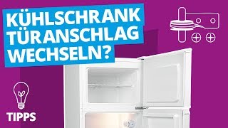 Kühlschrank Türanschlag wechseln  MEDION Tipps [upl. by Dow]