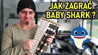 BABY SHARK 🎶  Dzwonki chromatyczne cymbałki Instrumental cover amp tutorial [upl. by Nelsen539]