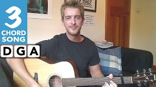 Easy 3 Chord Songs  Sit Down by James  Beginners Guitar Lesson Tutorial [upl. by Nomzzaj]