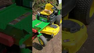 John Deere Zero Turn Mower Z355E Caster Wheel Yoke Bearing ReplacementRepair DIY How To Video [upl. by Eca]