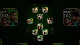 efootball 2024 best formation and squad 🔥 efootball [upl. by Baalman777]